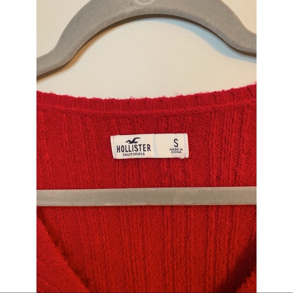 Hollister faux wrap ribbed knit sweater - Picture 3 of 8